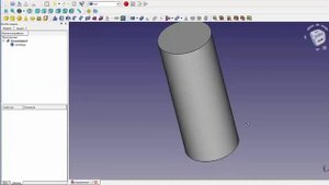 FreeCad Проточки на цилиндре