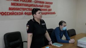 Студенческий десант в гостях у Шадринской полиции.