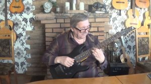 П. Исаков - Этюд. Семиструнная электро гитара ( русский строй)