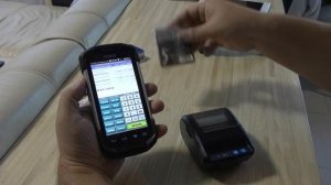 Добавление товаров в чек с помощью штрихкода.