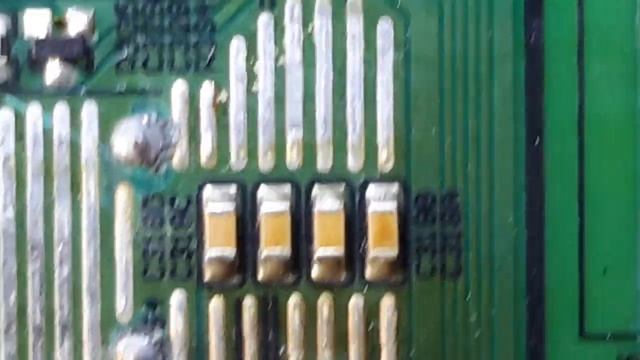 Ремонт монитора 2 Рыхлая разьеденная плата смотреть онлайн