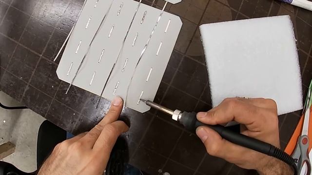 ☼ Сборка солнечной панели ☼ Пайка солнечных элементов ☼