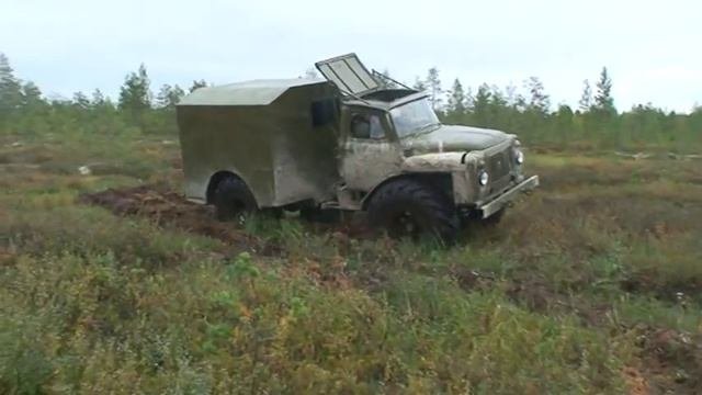 По тундре ЯНАО на болотоходе!