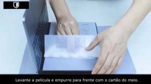 Manual de instalação Película (Tela ) Hydrogel Macbook e Notebook - KingShield