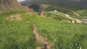 Джылы Су. Подьем на поляну Эмануэля.