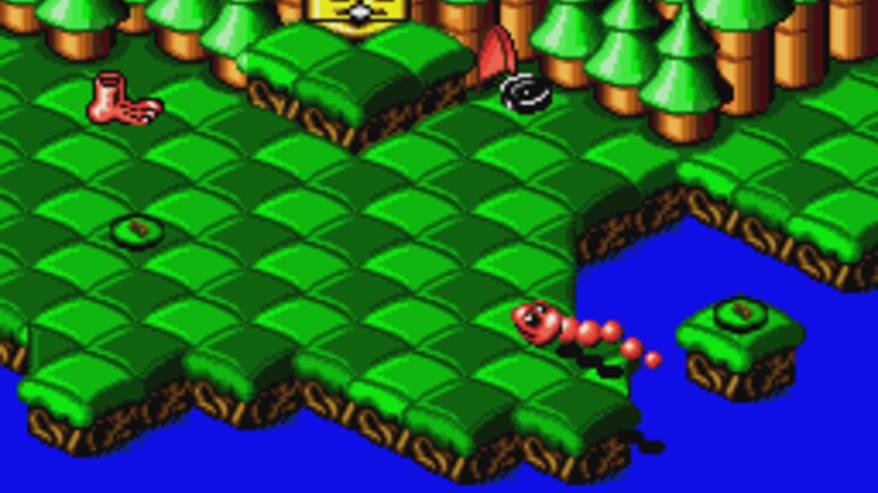 Snake Rattle 'n' Roll (Sega Mega Drive) - Полное прохождение (100%) (LongPlay) [720p] [60FPS] смотреть онлайн