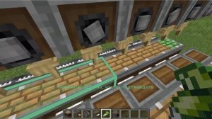 Как построить ферму дерева в майнкрафте с модом Create.