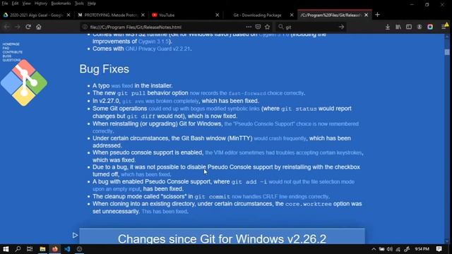 Pertemuan 1 Part 3 - I. Pengenalan IDE Geany dan VCS Git (Instalasi Git) смотреть онлайн