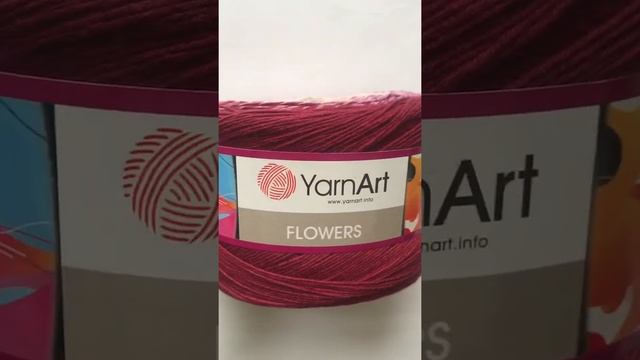 Подробный обзор пряжи YarnArt Flowers(Хлопок с полиакрилом секционного крашения) №286