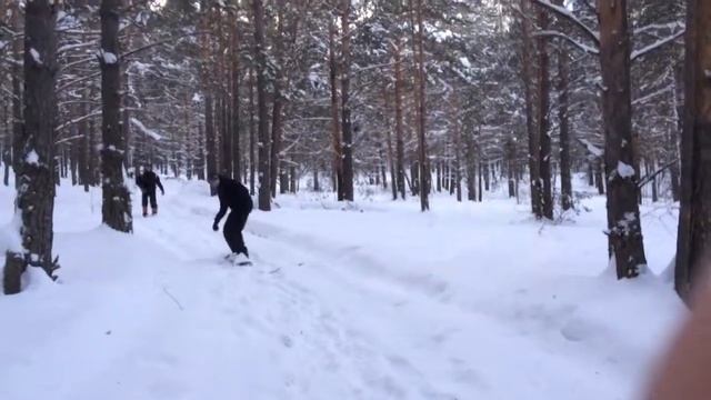 Малиновка Денис Волков на сноуборде смотреть онлайн