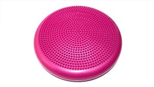 Массажная полусфера STRONG BODY балансировочная подушка d 32 см розовая