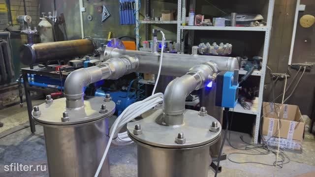Самопромывной фильтр для воды