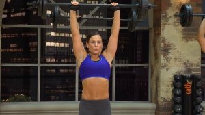 Cathe Friedrich's Lift It Hit It Chest, Triceps and Shoulders Workout Video