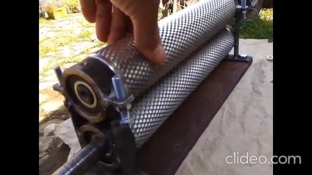 Как сделать вальцы для вощины - сборка