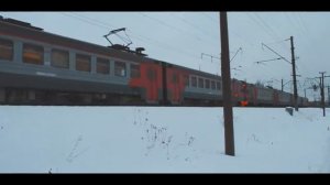 ГЖД ЭД9м-0077/0062 перегон Окская-Петряевка