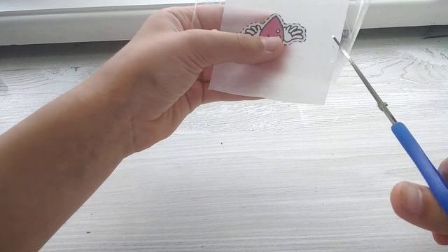 Как сделать наклейки без самоклейки