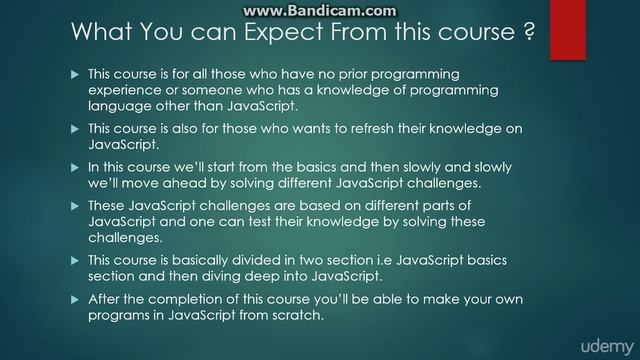Javascript From Scratch  -Part1