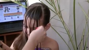 Прическа для девочки на выпускной
