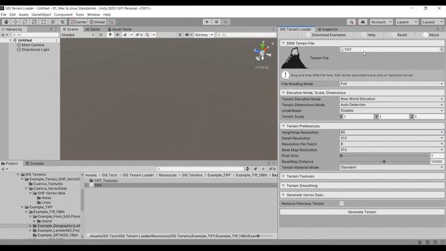 Intro to Editor GIS Terrain Loader