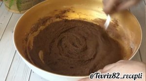 Манник шоколадный. Манник с орехами шоколадный.