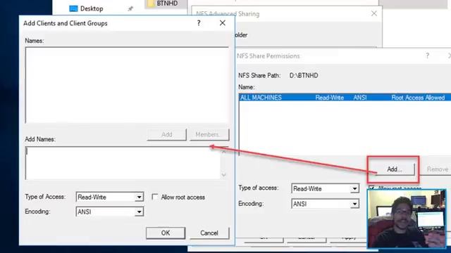 Configure NFS Share Windows Server 2016! смотреть онлайн