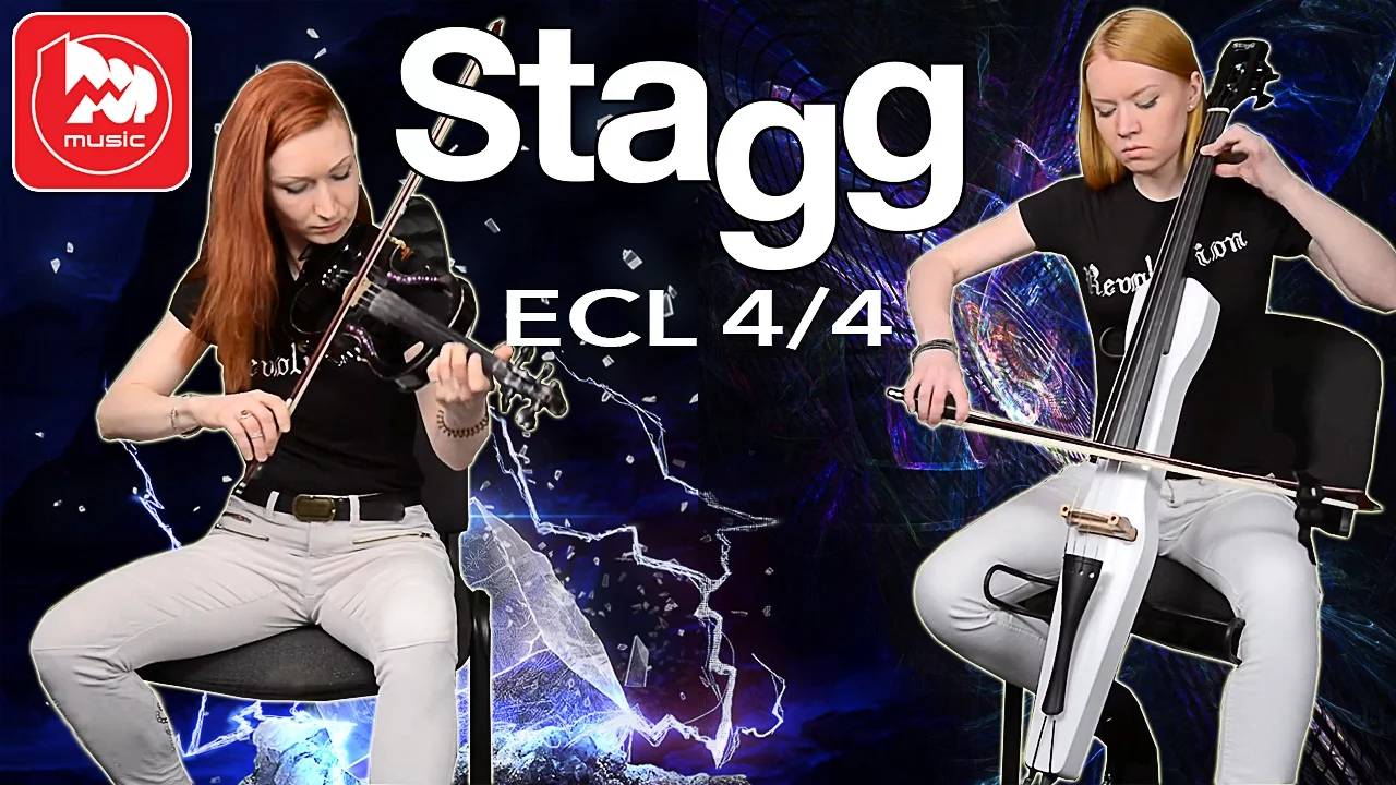 Электровиолончель STAGG ECL 4⧸4 (Red Hot Chili Peppers Californation cello cover)