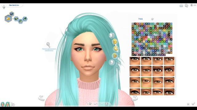 [TS4] Создание персонажа: Свежая Мята 2.0 смотреть онлайн