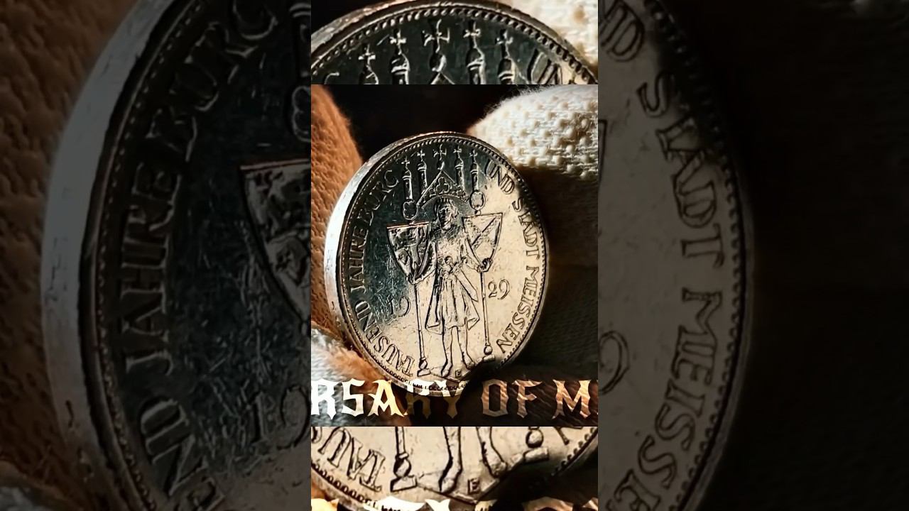 Weimar Republic 3 Reichsmark, 1929. #meissen #coin #silvercoins #history  #numismatics #numismatic