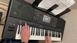 Дорогой длинною (Remix) - Игра на синтезаторе Yamaha PSR-SX700