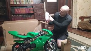 Распаковка Мини Мото!Продажа!