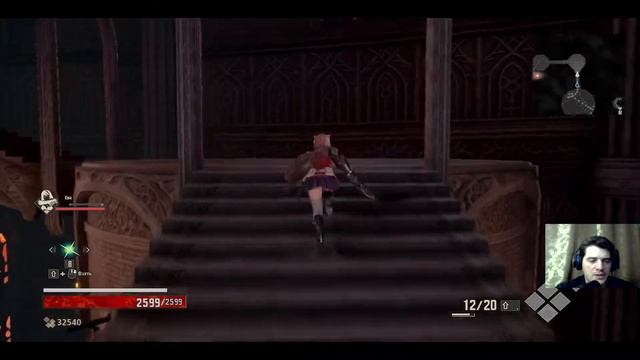 Code Vein. Код Вейн. Код крови. Часть 41. Башня Склепа. Топчемся в трёх соснах.