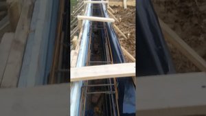 Как я сделал утепленную опалубку под ленточный фундамент.