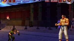 The King of Fighters '94 Re-Bout (PlayStation 2) Arcade as Hero Team