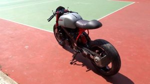 Honda Bros 650 rc31 NT Cafe Racer Custom project by MotorDmsCycles .