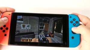 Duke Nukem 3D: 20th Anniversary World Tour | Nintendo Switch handheld gameplay