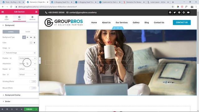 38 : Single Post Page Part 01 | Elementor Pro Bangla Series Tutorials смотреть онлайн