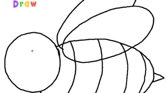How to Draw a Bee Easy Step by Step смотреть онлайн