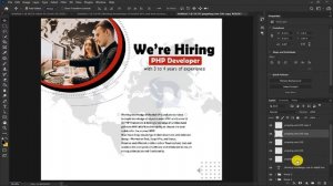 How to create CV Template On adobe photoshop 2022.