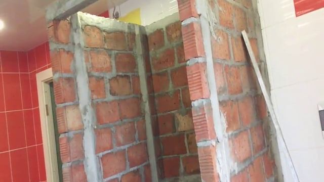 Душевая кабина из плитки своими руками смотреть онлайн