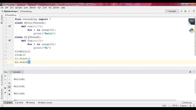 Multithreading in Python Language | Multi-threading | Python Tutorial for Beginners