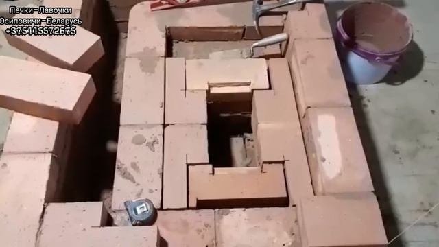 Простенькая печь с плитой для вашего дома.