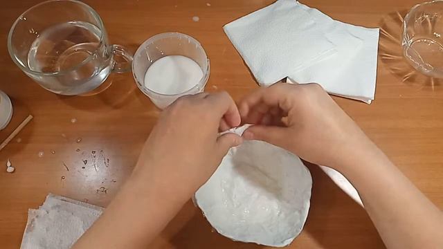 Папье-маше "Мисочка", часть1 - создание формы смотреть онлайн
