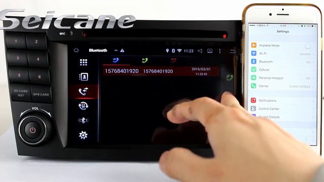 Android 4.4 2004-2008 Mercedes CLS Class W219 CLS 63 AMG bluetooth music auto A/V aftermarket radio смотреть онлайн