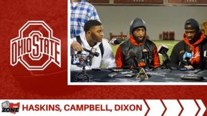 Ohio State Football-Haskins, Campbell, and Dixon 12-12-18