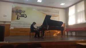 Калямин Алексей. преп.Гаврилова Е.Н. Ф. Шопен этюд f moll