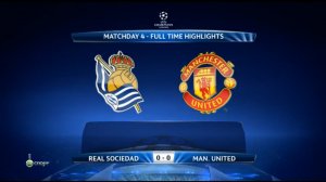 Реал Сосьедад - Манчестер Юнайтед - 0:0 видео голы