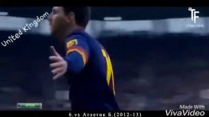 Саме лучшие и легендарные голы Лионеля Андресса Месси.Часть 2