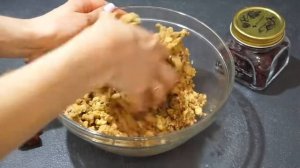 Батончики мюсли с арахисовой пастой рецепт