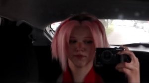 СТАЛА ПЕРСОНАЖЕМ из аниме Наруто / Косплей Харуно Сакура