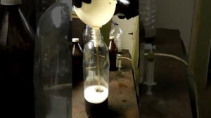 Осветление дизельного топлива кислотой.